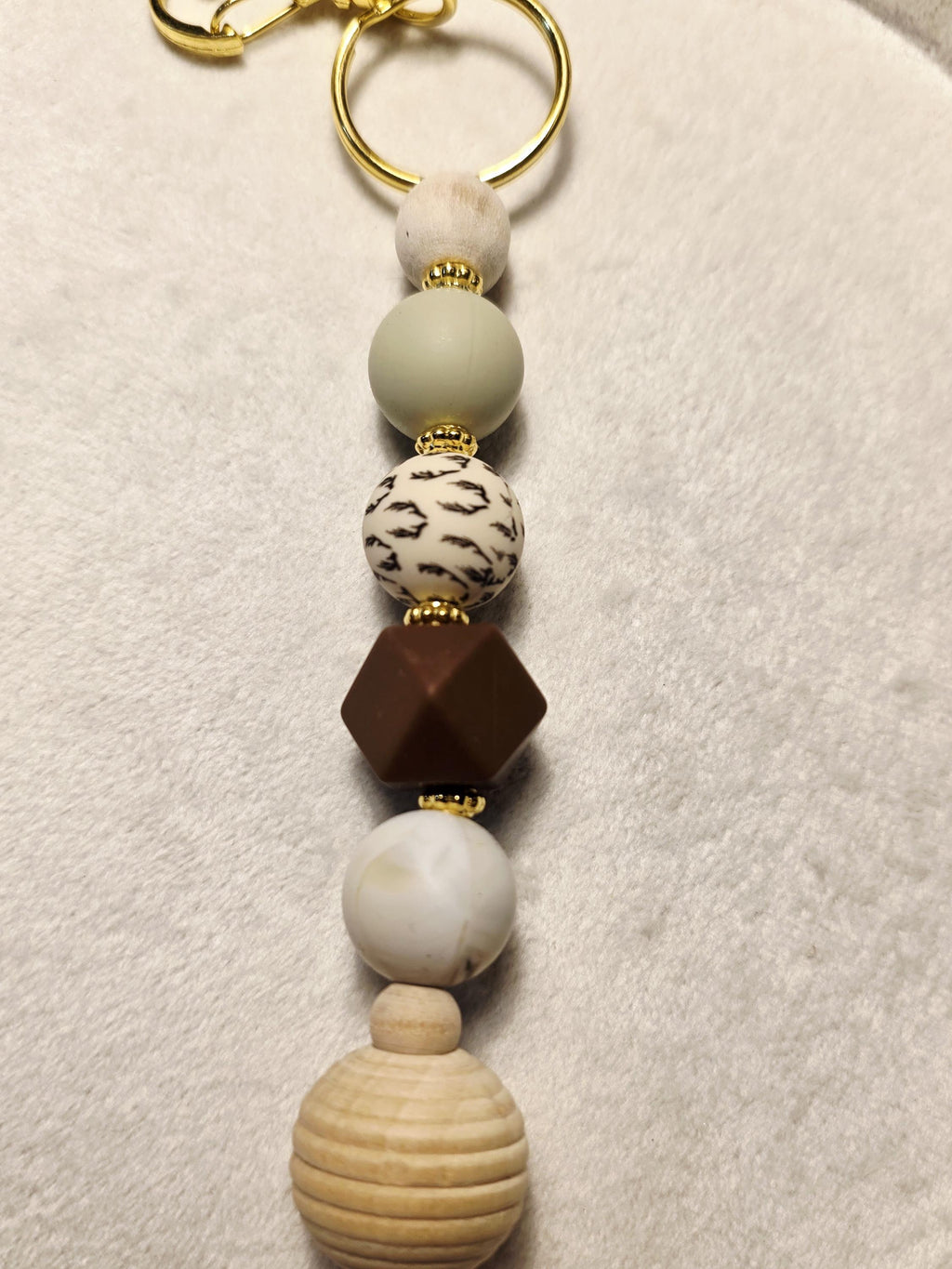 Earthbound Botanical Harmony Keychain | Handmade in Australia
