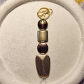 Smoked Bronze Luxe Statement Keychain | Handmade in Australia