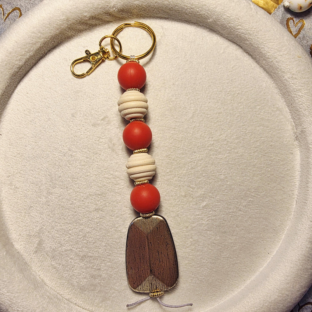 Fire Ember Statement Keychain | Handmade in Australia