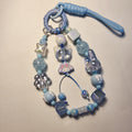 Sweet Blue Phone or Bag Charm | Cute Beaded Wrist Strap | Pastel Bag Charm | Handmade in Australia | My Melody