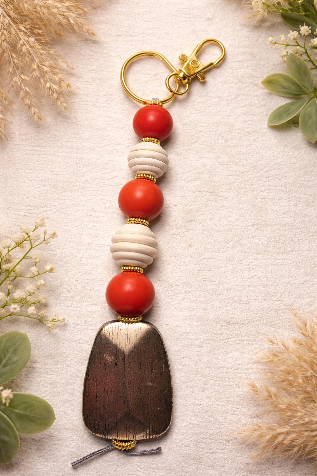 Fire Ember Statement Keychain | Handmade in Australia