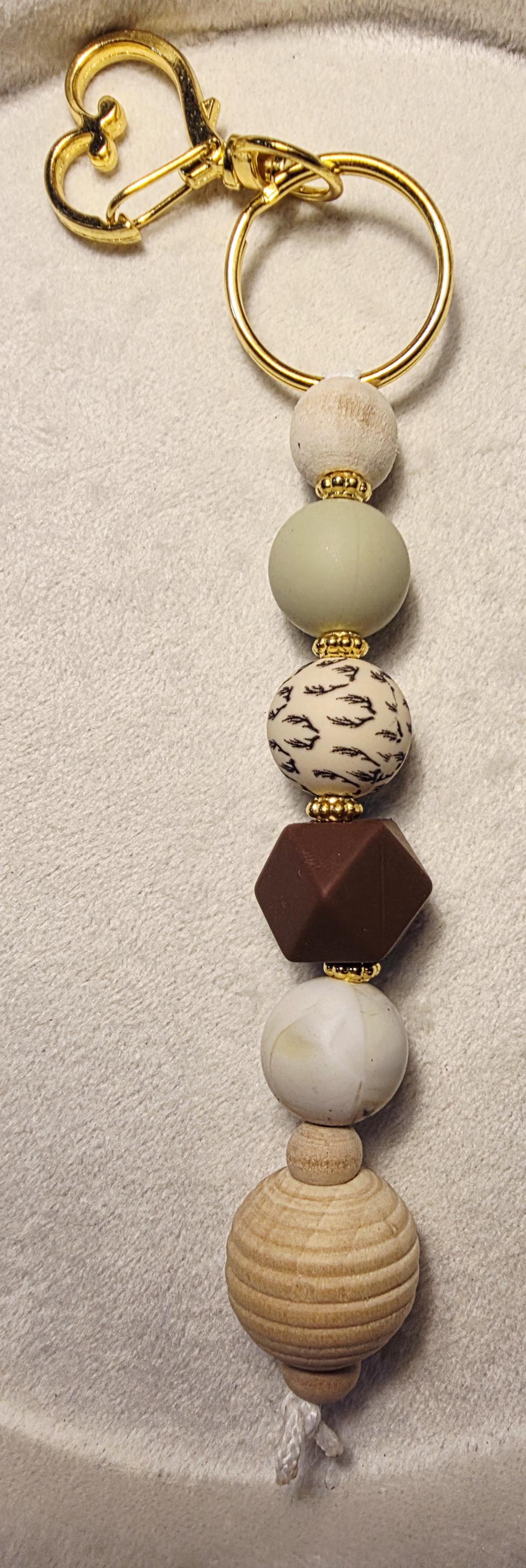 Earthbound Botanical Harmony Keychain | Handmade in Australia