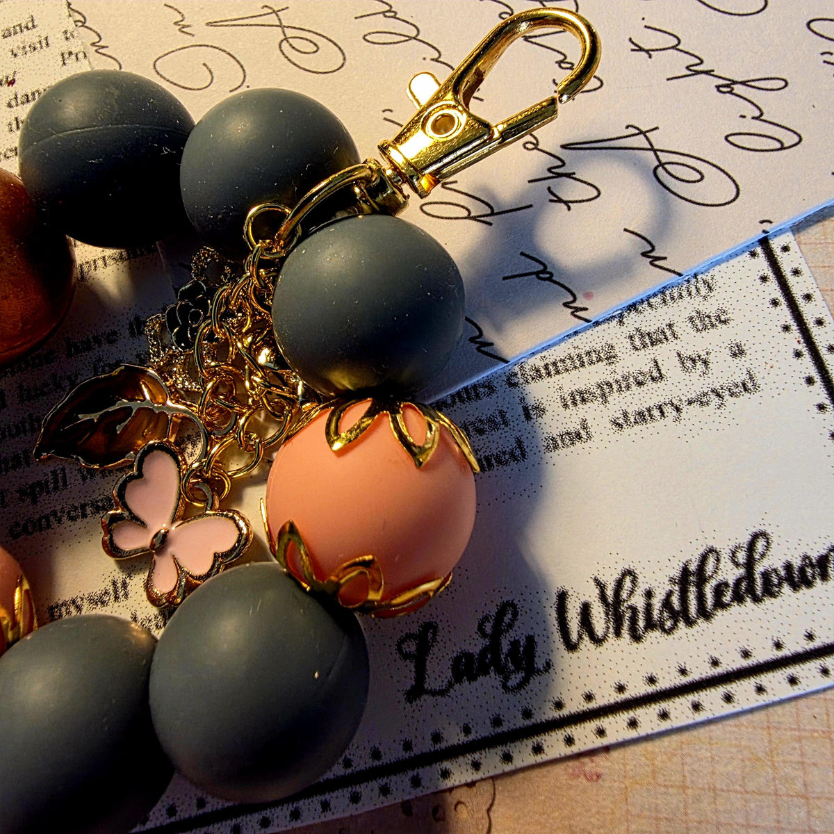Kate Bag Charm | Green Mini Keychain | Regency Inspired Charm | Bridgerton Inspired Accessory | Romantic Gift