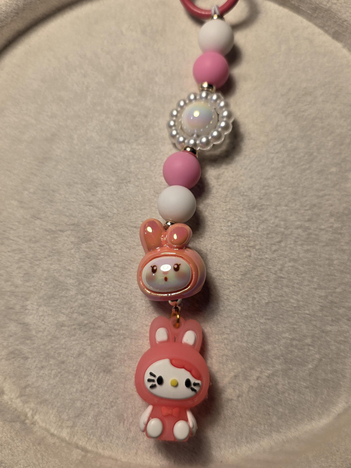 Pink Bunny | My Melody Charm Keychain